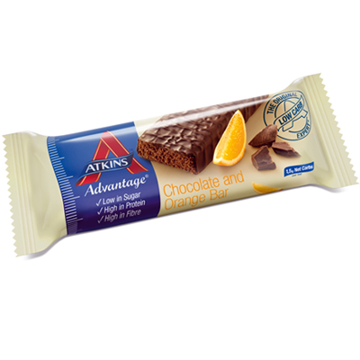Atkins Advantage Schokolade Orange Riegel
