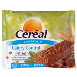 Céréal Calory Control Chocolate Crips Riegel (3x 35 Gr)
