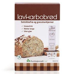 Brotmischung, Lavkarbobrød 250 Gr