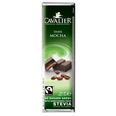 Cavalier Schokolade Mokka Zartbitter Riegel 40 Gr