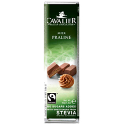 Cavalier Schokolade Milch Praliné Riegel 40 Gr
