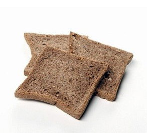 CiaoCarb Toast Dunkle mit KaKao, (4 Pack a 3 Stuck)