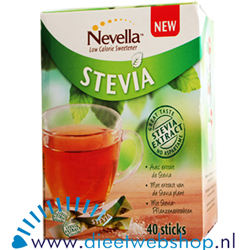 Nevella Erythritol und Stevia, 40 Sticks