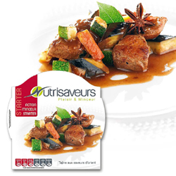 Nutrisaveurs starter, Tajine mit Orient Geschmack Mahlzeit (270 Gr)