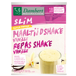 Damhert Slim Mahlzeit-Shake Vanille (Box 18 Shakes)