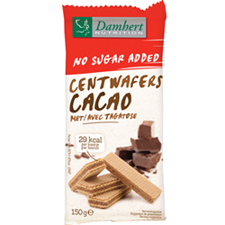 Damhert, Centwafers Kakao mit Tagatose