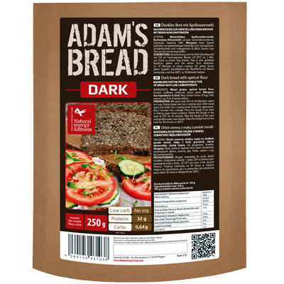 Adam's Brot, Dunkel (Kohlenhydrat armes Brot)