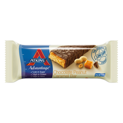 Atkins Chocolate Erdnuss Karamell Mahlzeitriegel