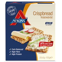 Atkins Crispbread Knäckebrot, 1 Pack 100 Gr