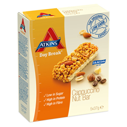 Atkins Day Break Cappuccino Nut bar (Box 5 x 30 Gr) 