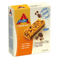 Atkins Day Break Chocolate Chip Crisp (Box 5 x 37 Gr)
